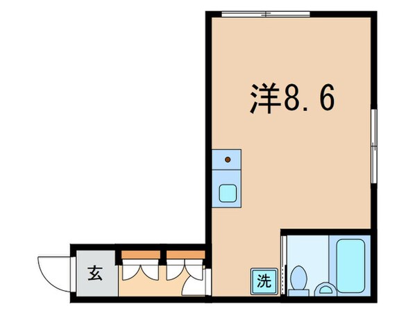 サンパレス２１芦屋川Ⅱの物件間取画像